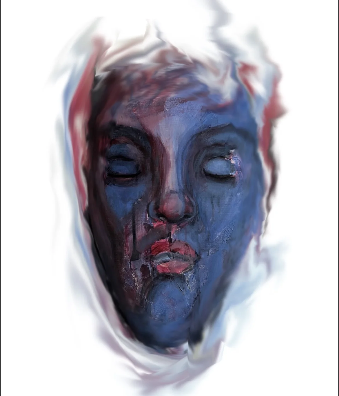 Immersed, signed print by Amit Tejpal